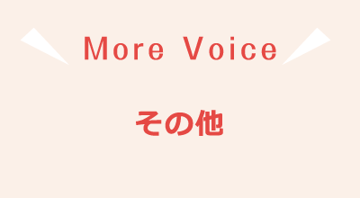 More Voice その他